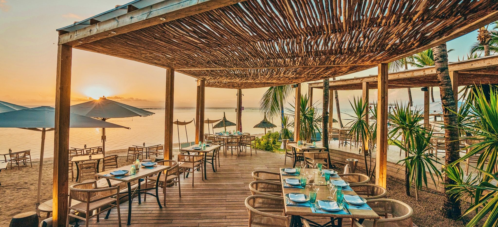 Restaurant am Strand, Sugar Beach, Mauritius