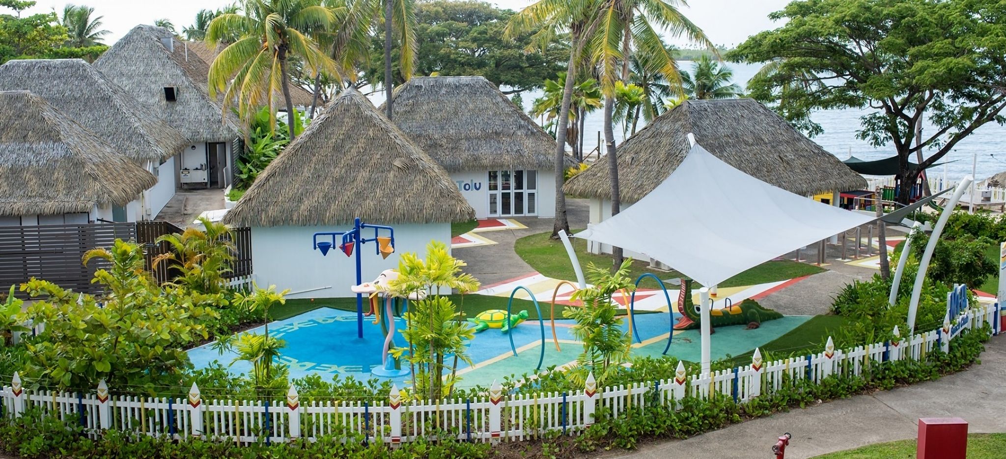 Kids Club des Sofitel Fiji Resorts mit Spielplatz 