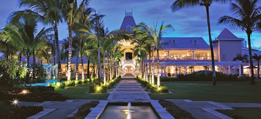 Hauptgebäude des Hotel Sugar Beach, Mauritius