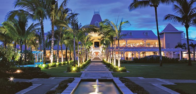 Hauptgebäude des Hotel Sugar Beach, Mauritius