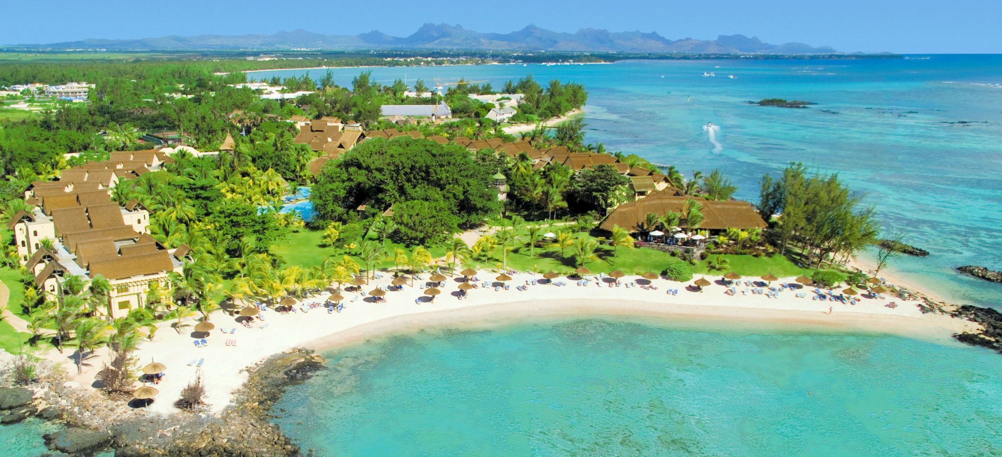 Das gesammte Hotel Beachcomber Cannonier, Mauritius