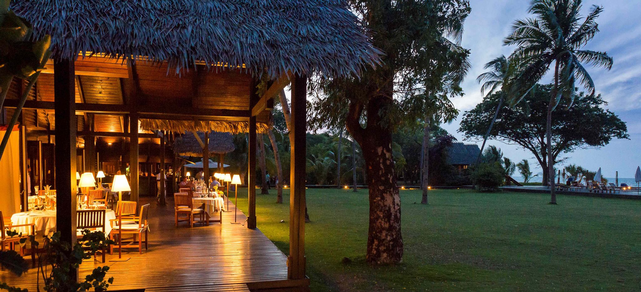 Anjajavy Le Lodge Hauptrestaurant