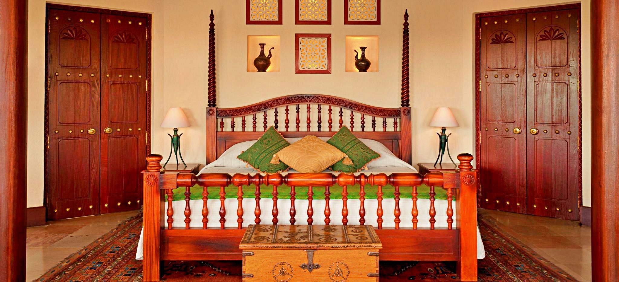 Schlafzimmer im Hotel Al Maha, Dubai
