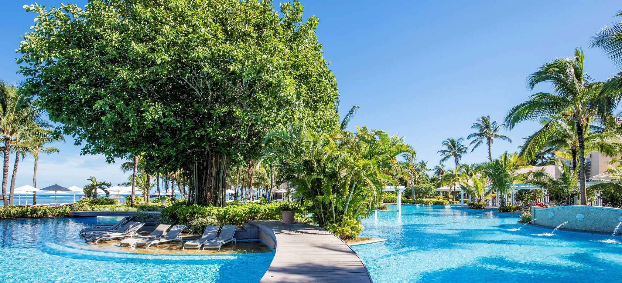 Großer Pool, Sugar Beach, Mauritius